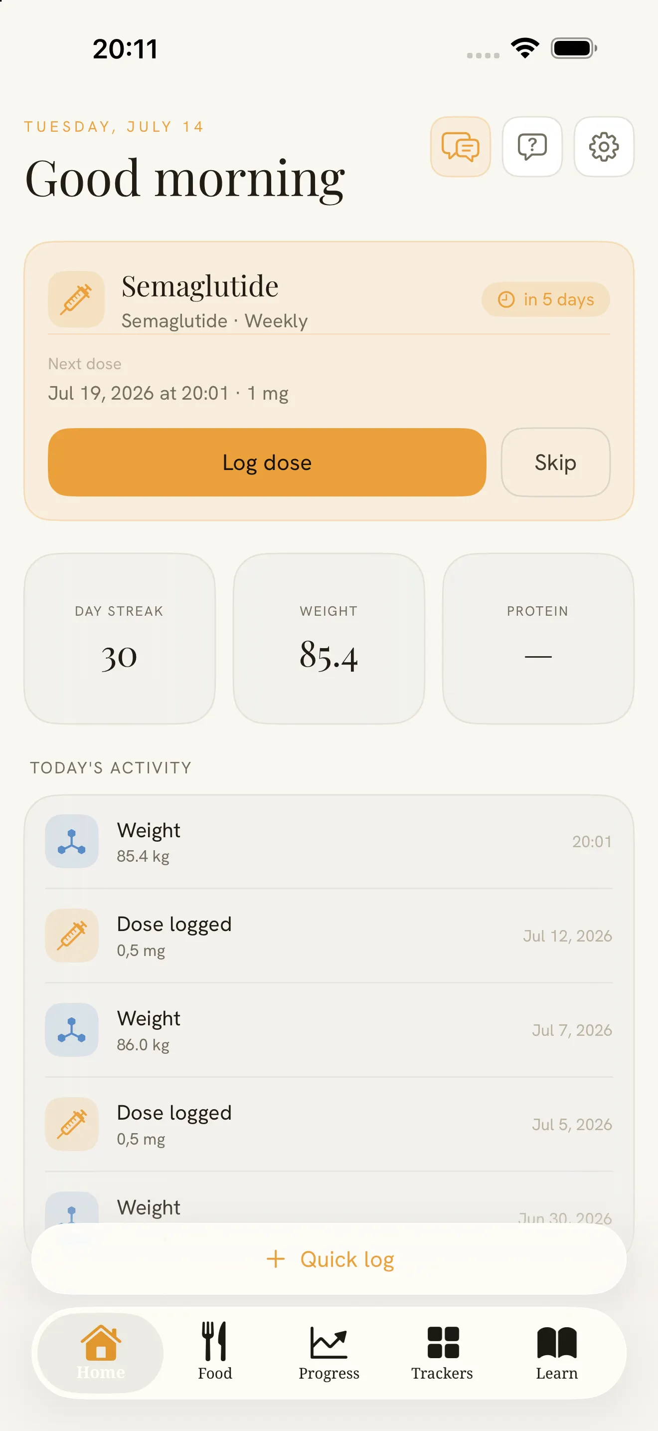 Glipath — the private GLP-1 companion for iPhone