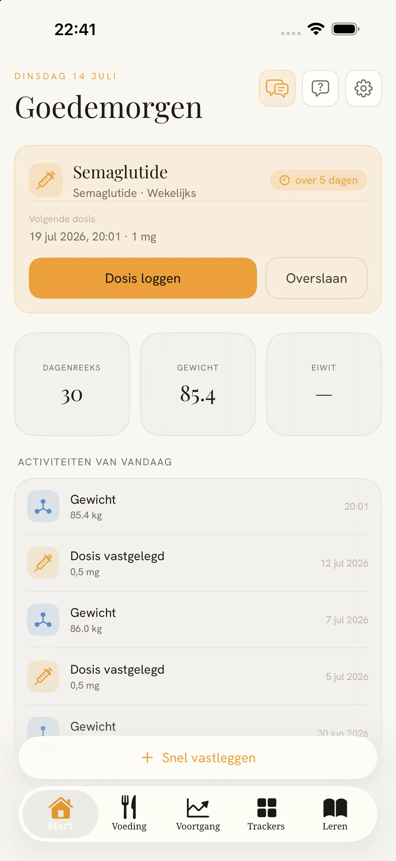 Glipath — de privé GLP-1-companion voor iPhone